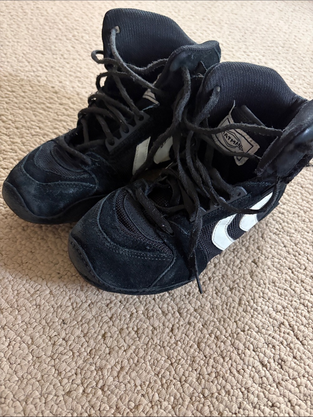 Matman, youth size 4 wrestling shoes